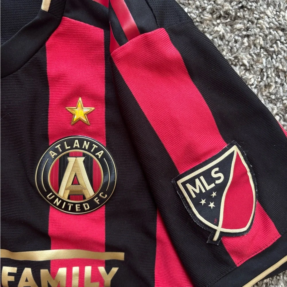 2019-20 Atlanta United FC Home Adidas Match Jersey - Picture 4 of 5